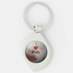 I love Pluto Key Ring