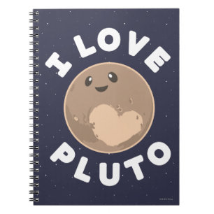 I Love Pluto Notebook