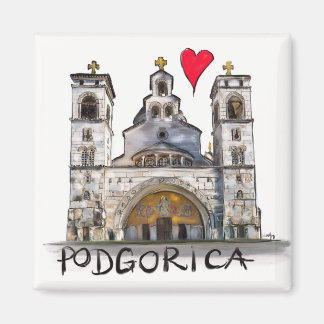 I love Podgorica Magnet