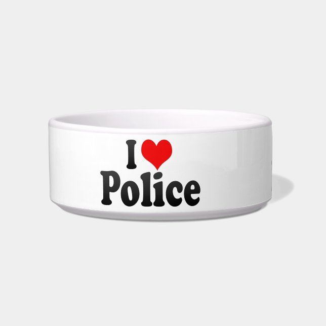 I love Police Bowl (Front)