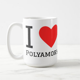 I love polyamory coffee mug