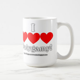 I Love Polygamy mug