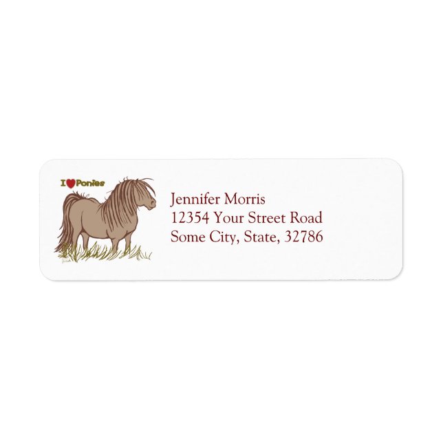 I Love Ponies (Front)