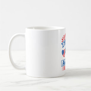 I love Poodles and the USA 01 Coffee Mug