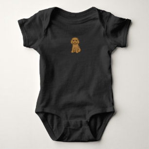 I love Poodles - Poodle Baby Bodysuit