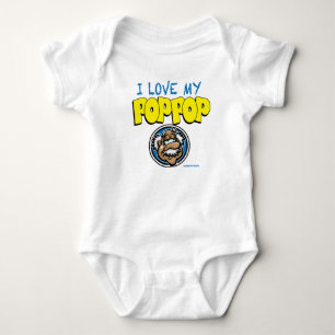 I Love Pop Pop Baby Bodysuit