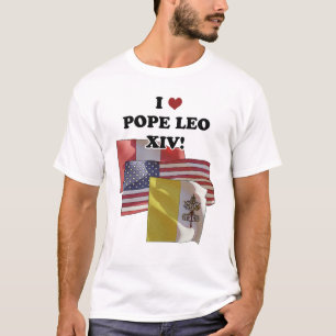 I Love Pope Leo XIV! (Version II) T-Shirt