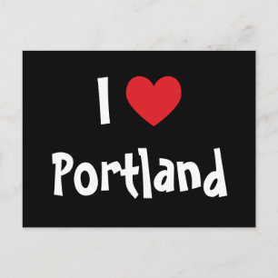 I Love Portland Postcard