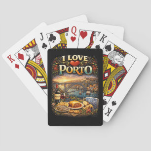 I Love Porto Playing Cards