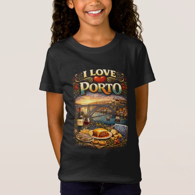 I Love Porto T-Shirt (Front)