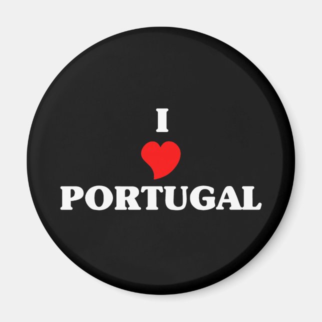 I Love Portugal Magnet (Front)
