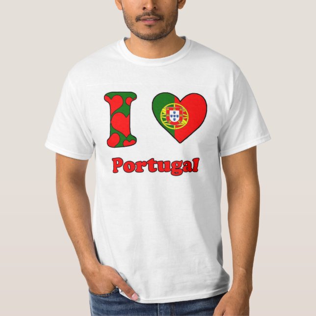 I love Portugal T-Shirt (Front)