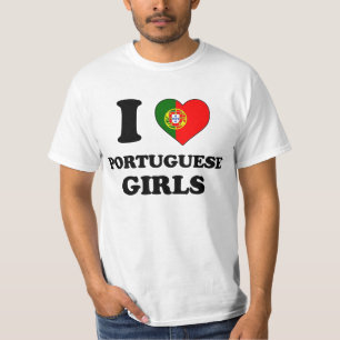 I love Portuguese Girls T-Shirt
