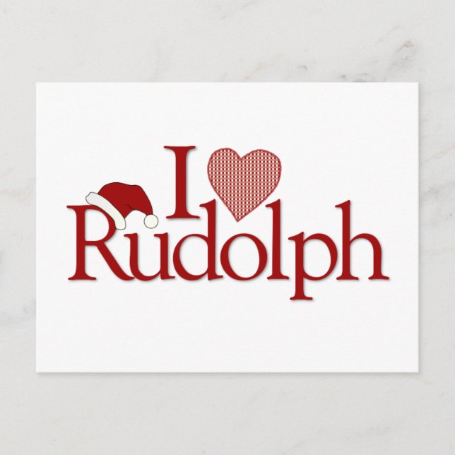 I Love Postcard (Front)