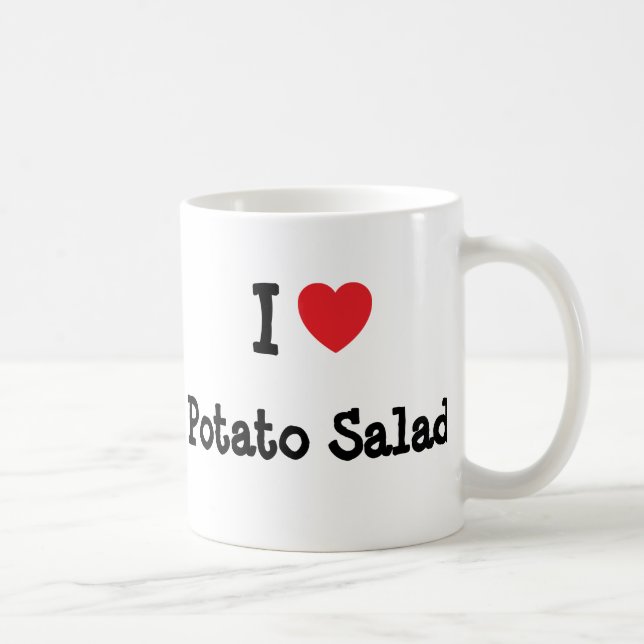 I love Potato Salad heart T-Shirt Coffee Mug (Right)
