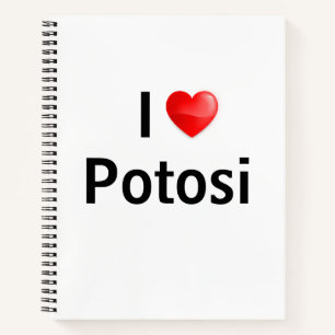 I love Potosi Notebook