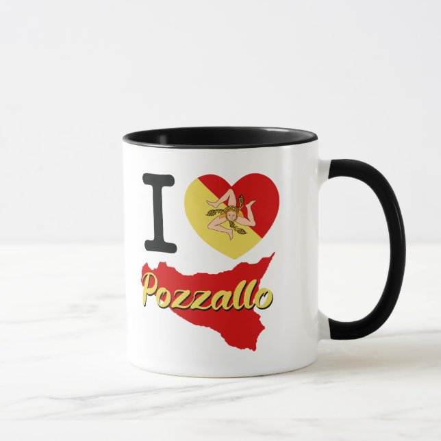 I Love Pozzallo  Mug (Right)