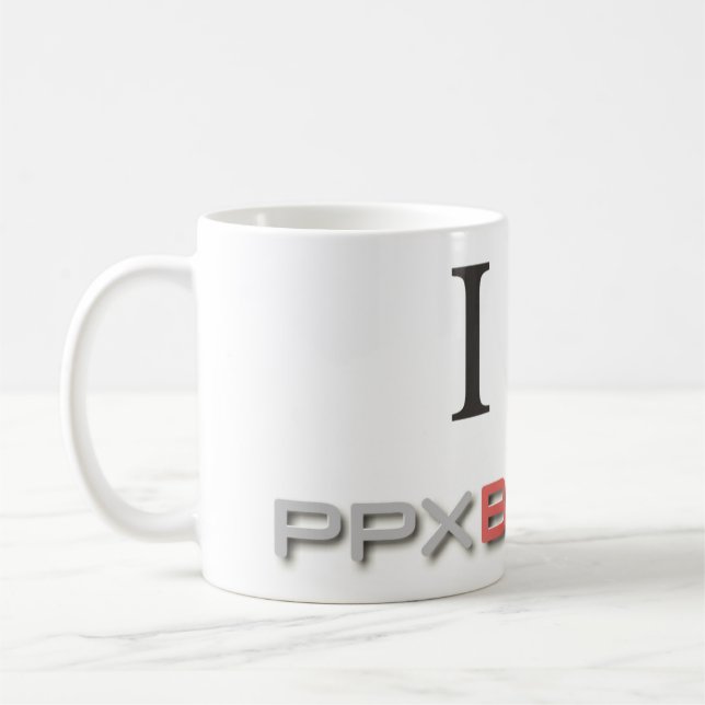 I Love PPXBroker.com Mug (Left)