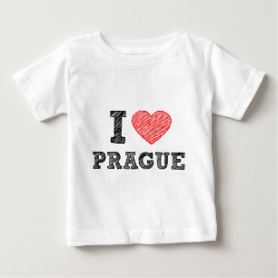 I Love Prague Baby T-Shirt
