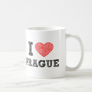 I Love Prague Coffee Mug