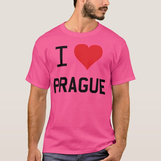 I Love Prague T-Shirt (Front)