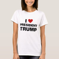 I Love President Trump Heart