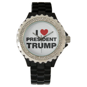 I Love President Trump Heart Watch
