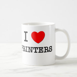 I Love Printers Coffee Mug