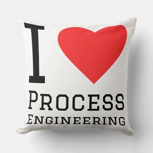 I love process engineering  cushion (Front)