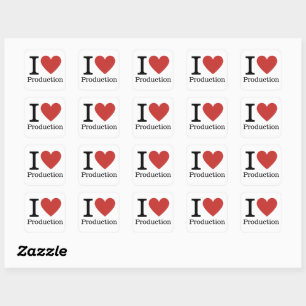 I ❤️ Love Production STICKER