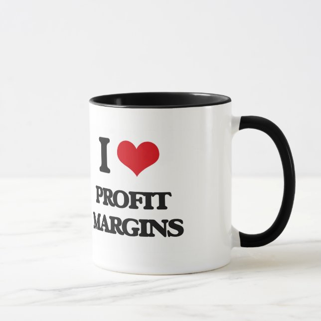 I Love Profit Margins Mug (Right)