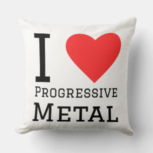 I love progressive metal cushion