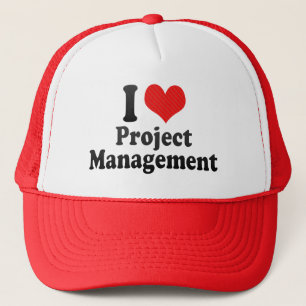 I Love Project Management Trucker Hat