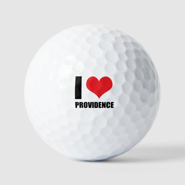 I love Providence Golf Balls (Front)