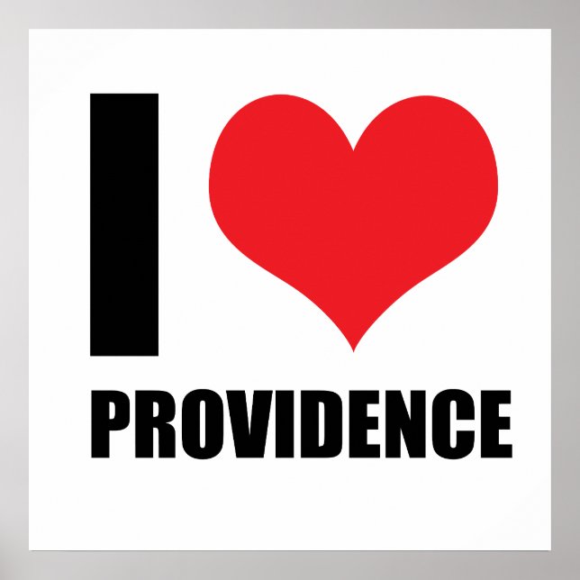I love Providence Poster (Front)