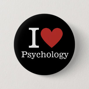 I ❤️ Love Psychology for Students/Faculty Pins