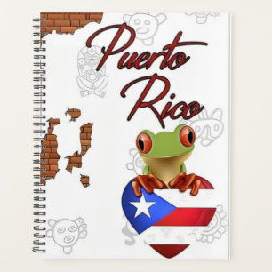 I Love Puerto Rico Planner 