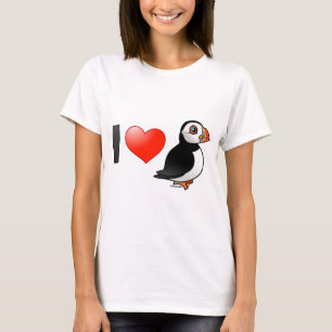 I Love Puffins T-Shirt