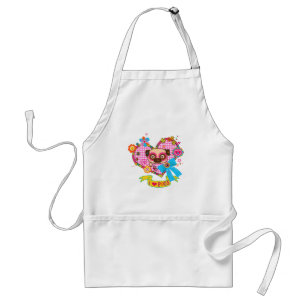 I Love Pugs! Apron