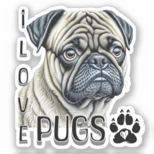 I Love Pugs   Cute Dog Owners
