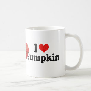I Love Pumpkin Coffee Mug