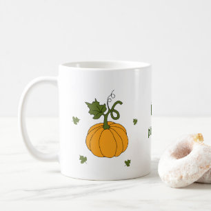 I love pumpkin Minimalist Cute Coffee M Coffee Mug