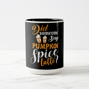 I Love Pumpkin Spice Latte Mug