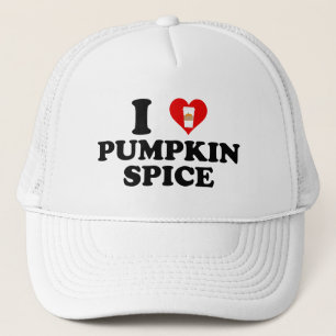 I Love Pumpkin Spice Trucker Hat