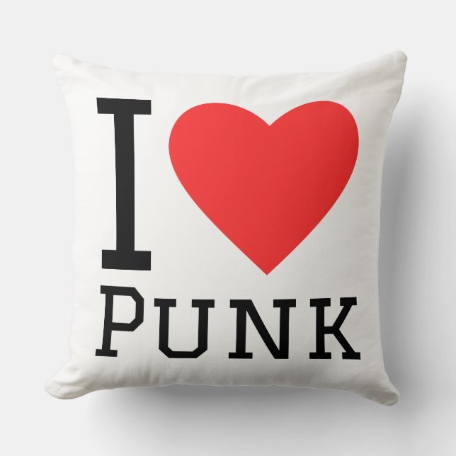 I love punk cushion (Front)