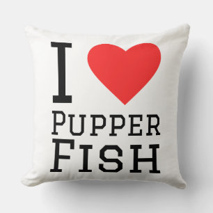 I love pupper fish cushion