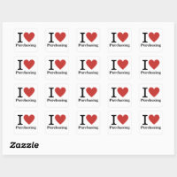 I ❤️ Love Purchasing STICKER