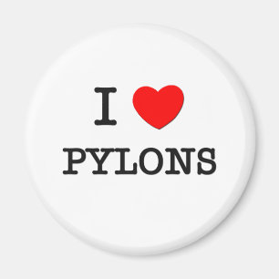 I Love Pylons Magnet