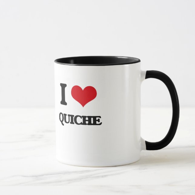 I Love Quiche Mug (Right)