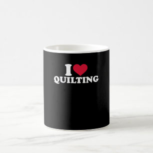 I Love Quilting Premium Coffee Mug